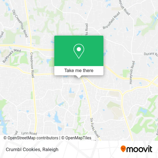 Crumbl Cookies map