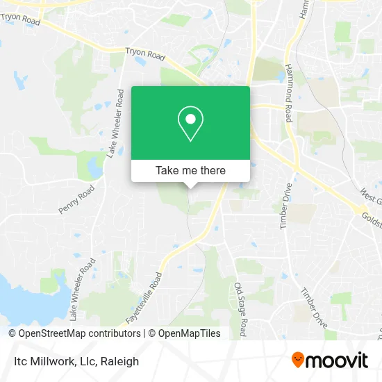 Itc Millwork, Llc map