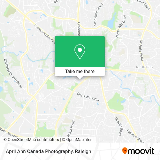 April Ann Canada Photography map