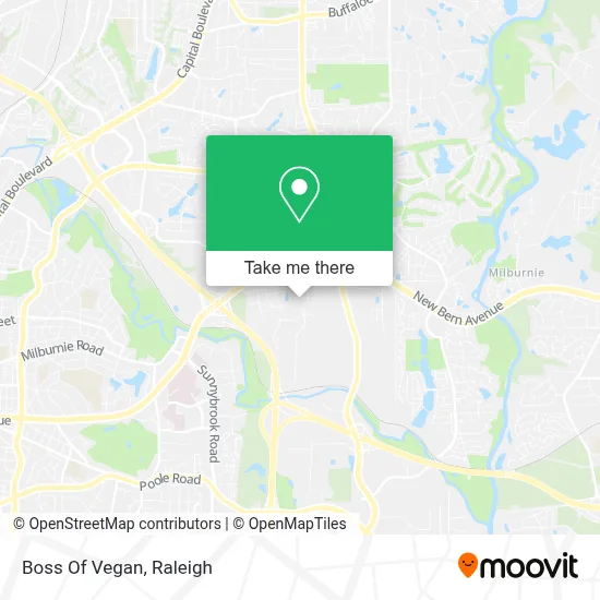 Boss Of Vegan map