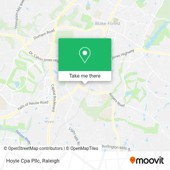 Hoyle Cpa Pllc map