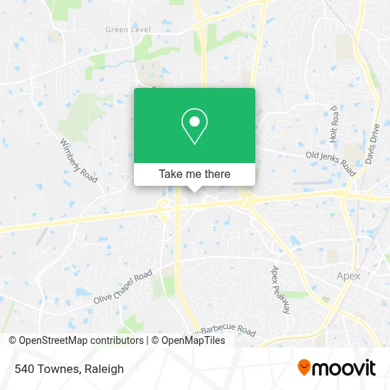 540 Townes map