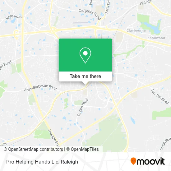 Pro Helping Hands Llc map
