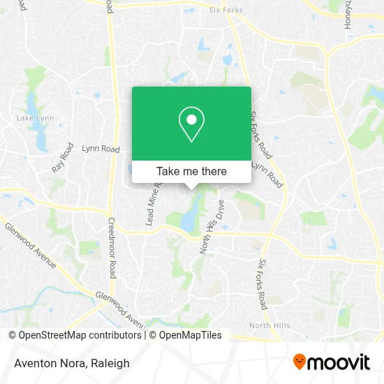 Aventon Nora map