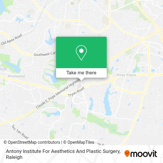 Antony Institute For Aesthetics And Plastic Surgery map