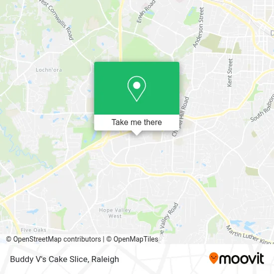 Buddy V's Cake Slice map