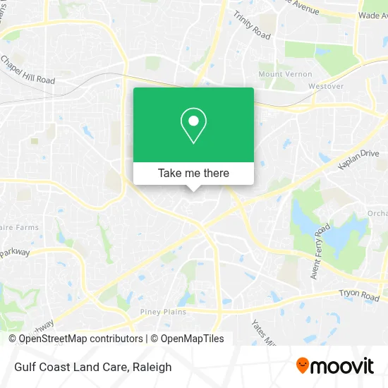 Gulf Coast Land Care map