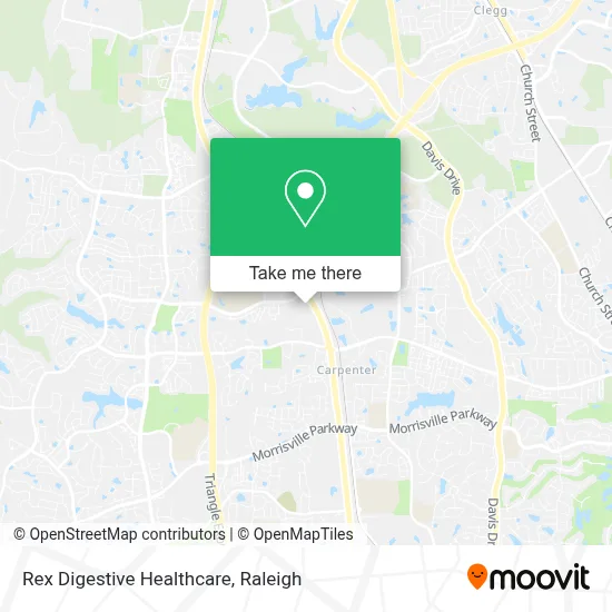 Mapa de Rex Digestive Healthcare