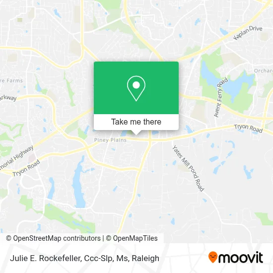 Julie E. Rockefeller, Ccc-Slp, Ms map