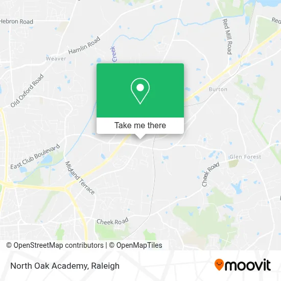 North Oak Academy map