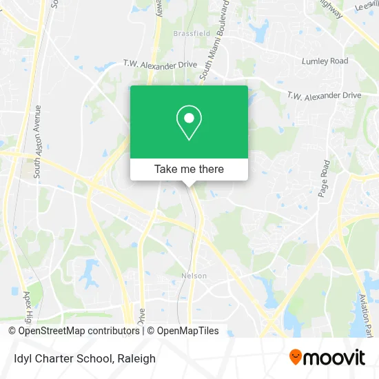 Idyl Charter School map