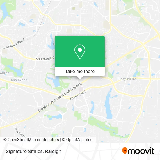 Signature Smiles map