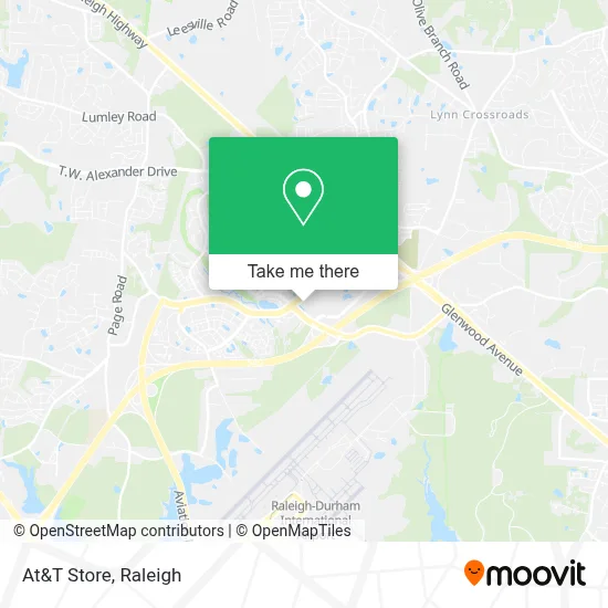 At&T Store map