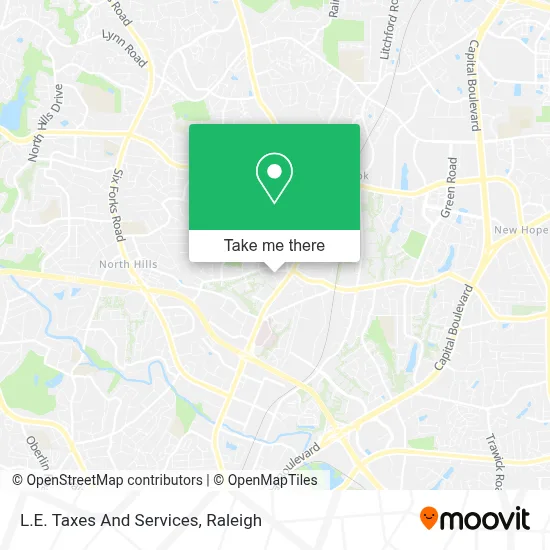 L.E. Taxes And Services map