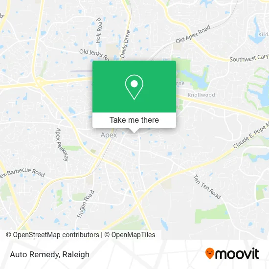 Auto Remedy map