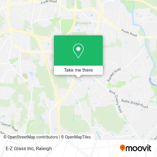 E-Z Glass Inc map