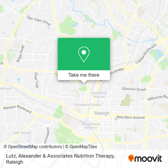 Lutz, Alexander & Associates Nutrition Therapy map