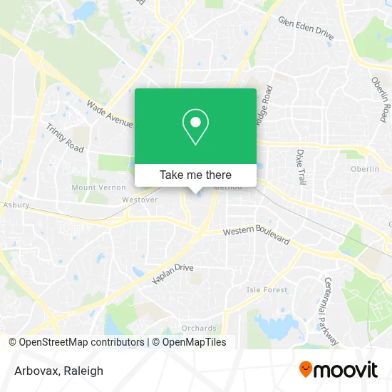 Arbovax map