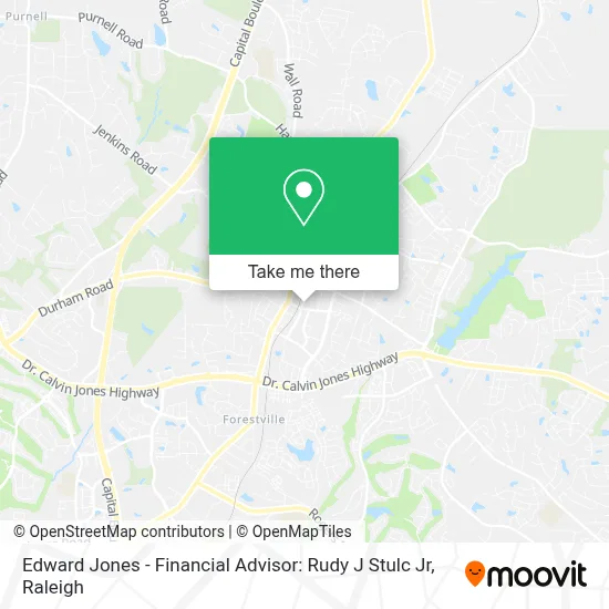 Edward Jones - Financial Advisor: Rudy J Stulc Jr map