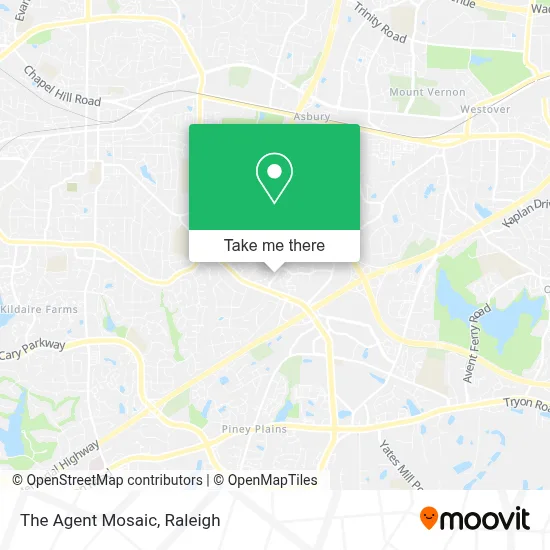 The Agent Mosaic map