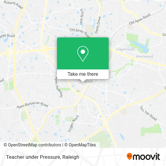 Teacher under Pressure map