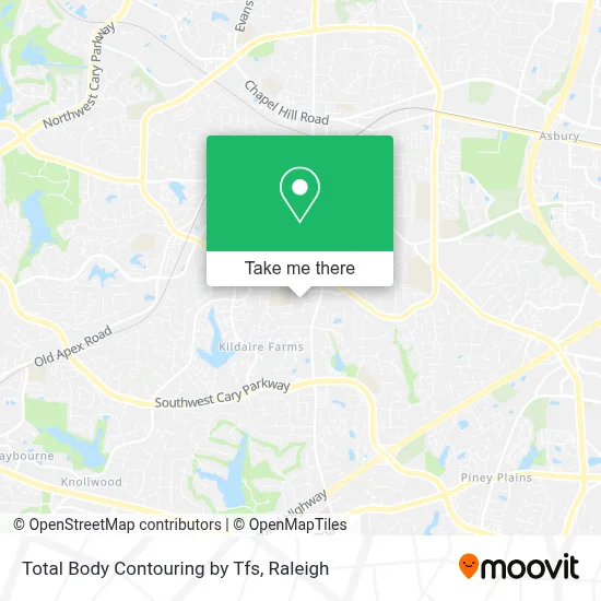 Total Body Contouring by Tfs map