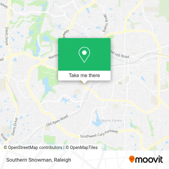 Southern Snowman map