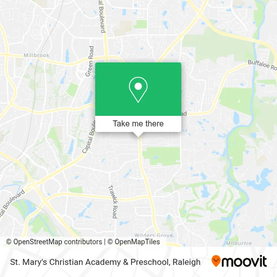 St. Mary's Christian Academy & Preschool map