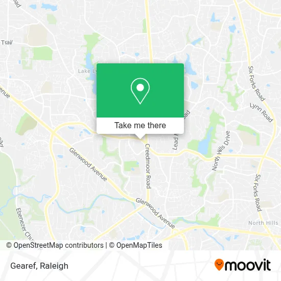 Gearef map