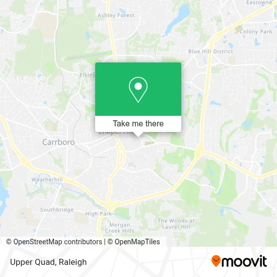 Upper Quad map