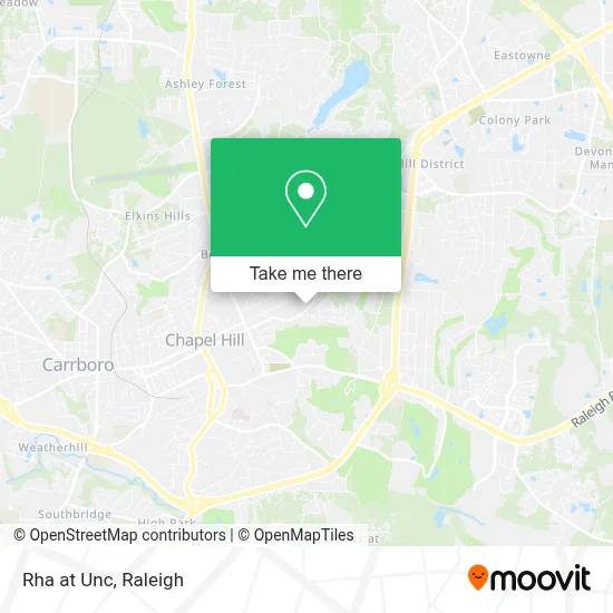 Rha at Unc map