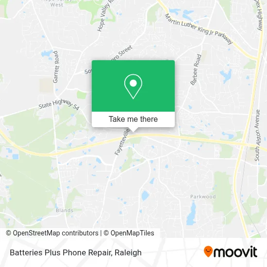 Batteries Plus Phone Repair map