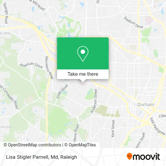 Lisa Stigler Parnell, Md map