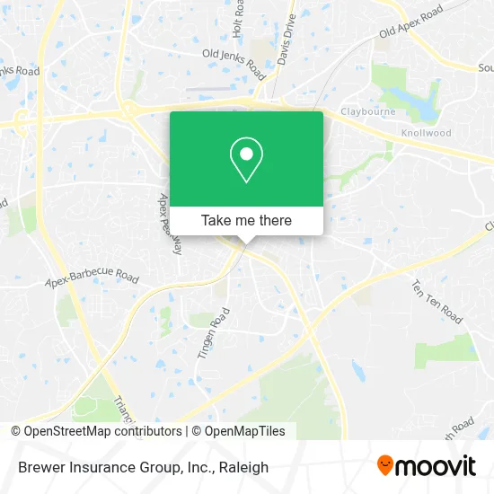 Brewer Insurance Group, Inc. map