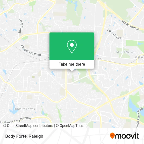 Body Forte map