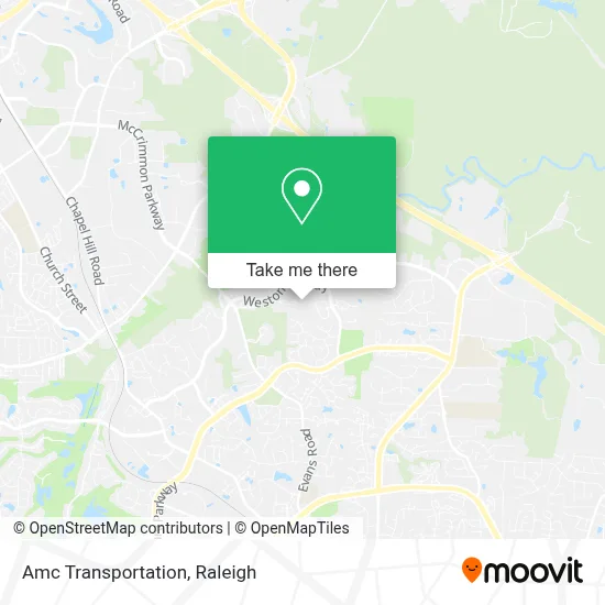 Amc Transportation map