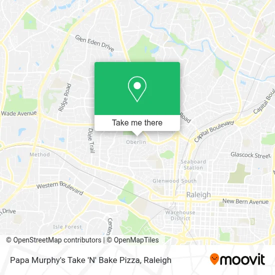 Papa Murphy's Take 'N' Bake Pizza map