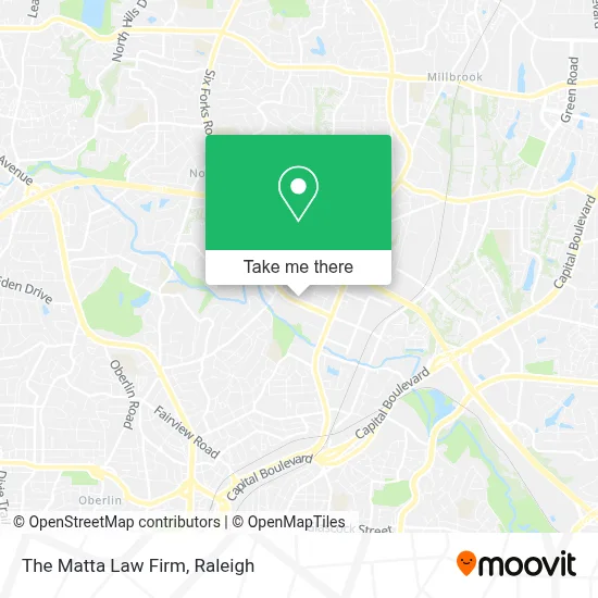 The Matta Law Firm map