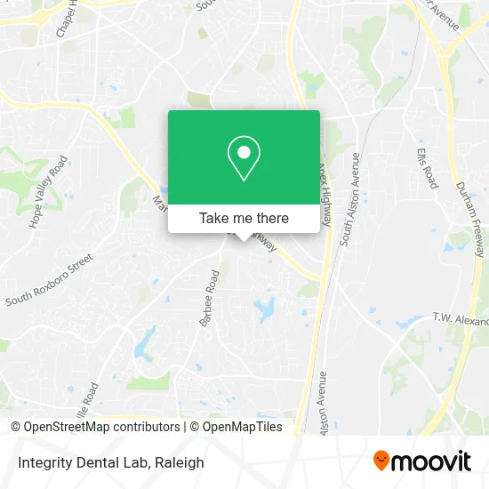 Integrity Dental Lab map
