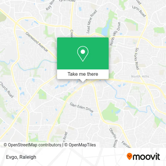 Evgo map