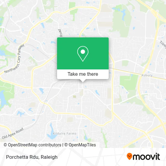 Porchetta Rdu map