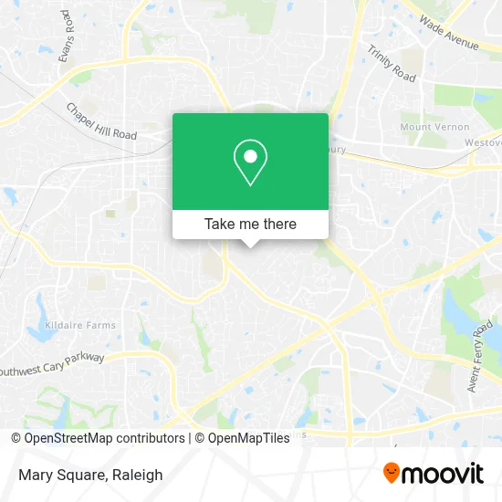 Mary Square map