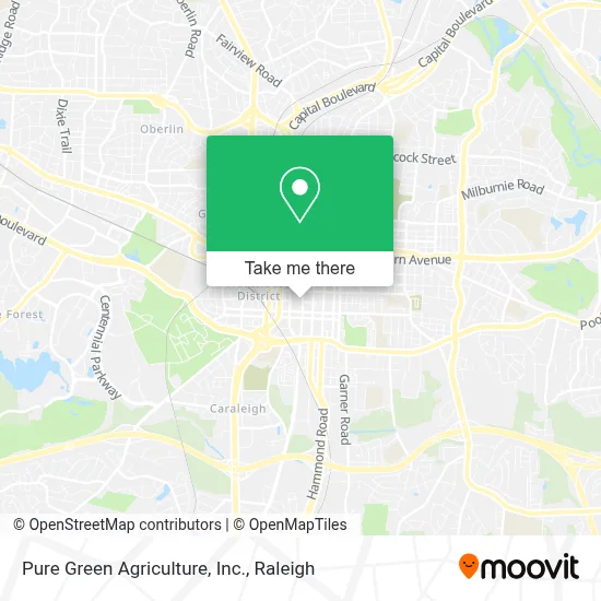 Pure Green Agriculture, Inc. map