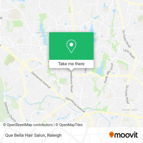 Que Bella Hair Salon map