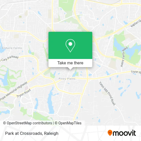 Park at Crossroads map