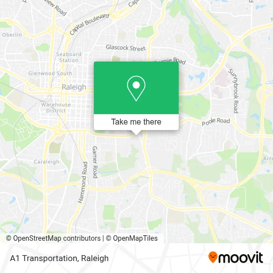 A1 Transportation map