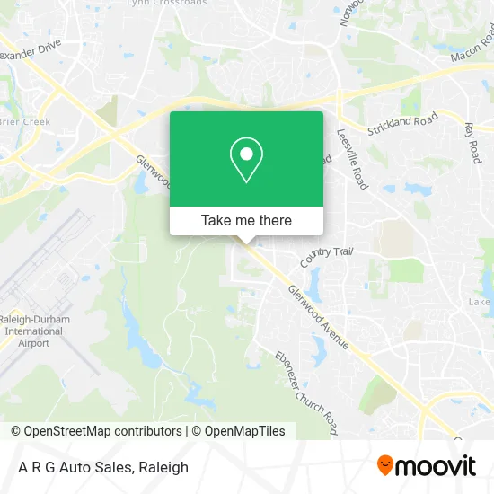 A R G Auto Sales map