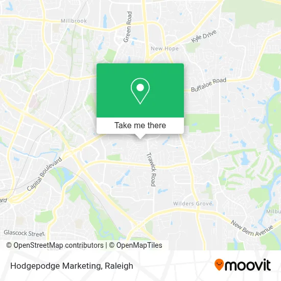Hodgepodge Marketing map