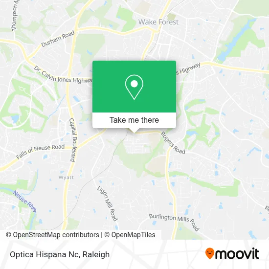 Optica Hispana Nc map