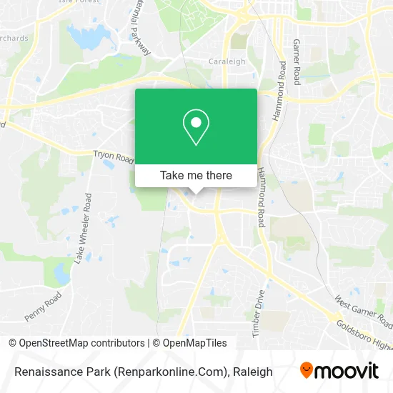 Renaissance Park (Renparkonline.Com) map